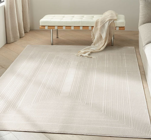 Calvin Klein Rugs CK024 IRRADIANT IRR02 IVORY - Woven Rugs