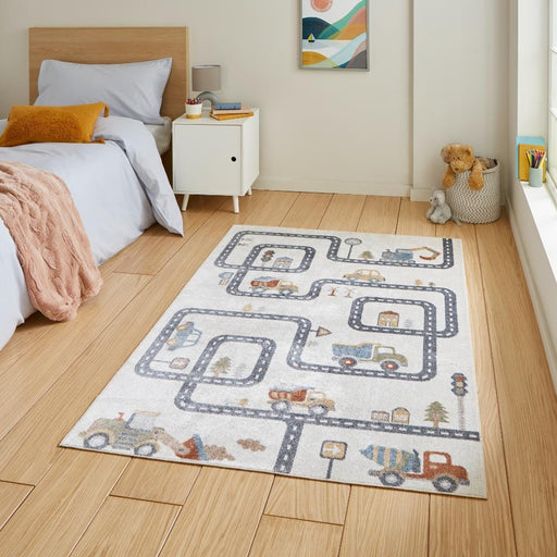 Think Rugs Rugs Vida washable Kids Map - Woven Rugs