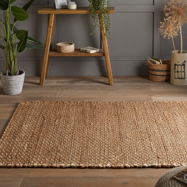 Esselle Rugs SALFORD NATURAL CHUNKY JUTE - Woven Rugs