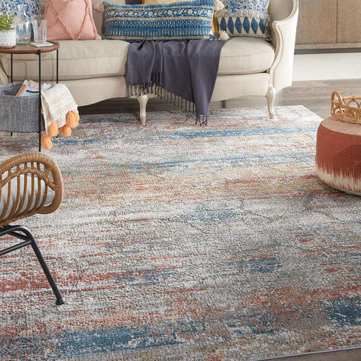 Nourison Rugs Rustic Textures RUS11 Multi - Woven Rugs
