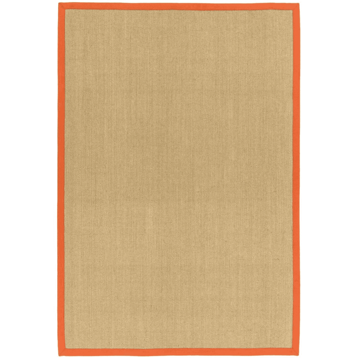 Asiatic Rugs Sisal Linen/Orange Runner - Woven Rugs