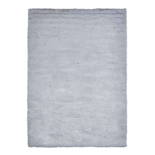 Think Rugs Rugs Teddy Silver Rug - Woven Rugs