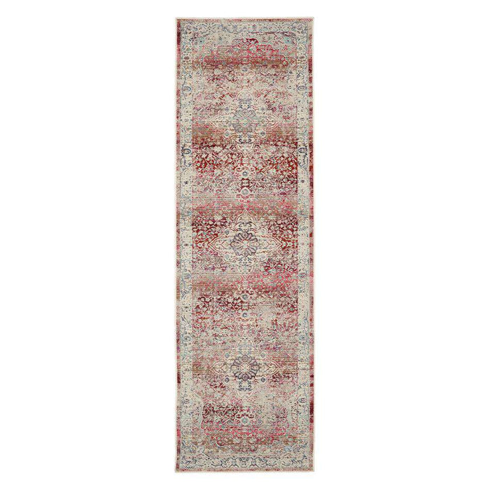 Nourison Rugs Vintage Kashan VKA07 Red Ivory - Woven Rugs